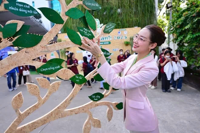 Miss World highlights Vietnamese beauty queen’s climate project